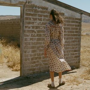 New w/out tag Doen RIETTA DRESS XS 100% Ramie